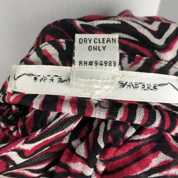 Diane Von Furstenberg Frilly Silk Ruched Blouse M/L Runs Small - Picture 11 of 12